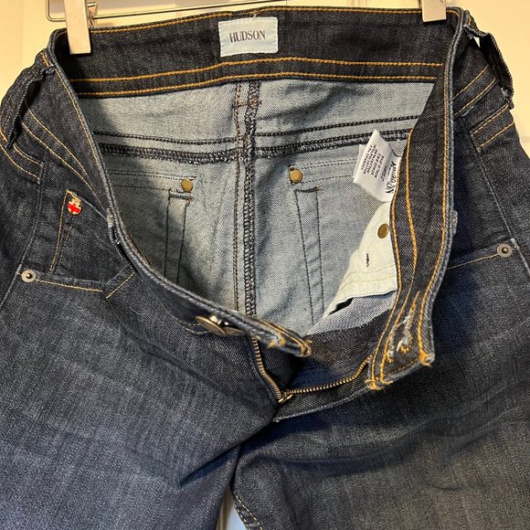 Denim Shorts by Hudson size 30 with cuffed bottoms - Picture 3 of 5